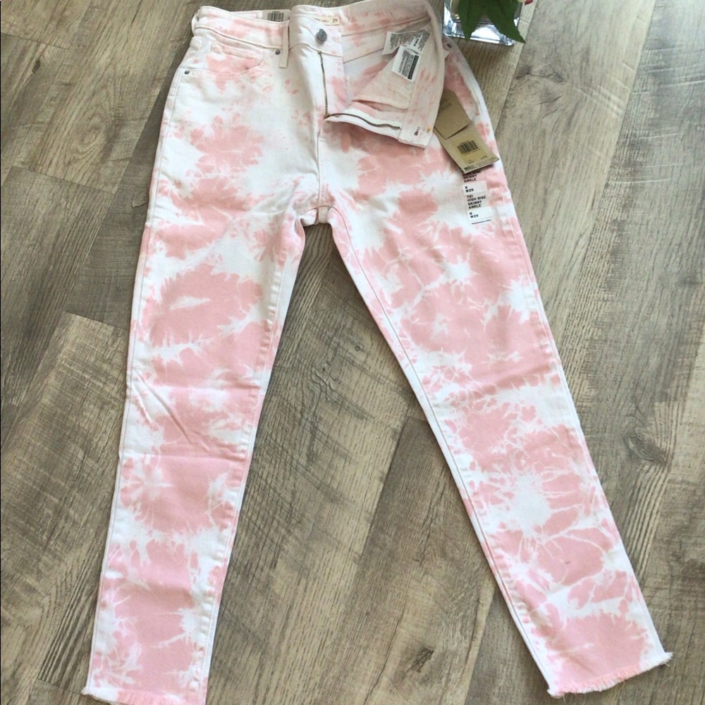 Levi’s High Rise Skinny Ankle Women's Jeans Acid Wash🎀🎀